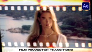 Videohive Film Projector Transitions VOL. 2 | After Effects Elements template preview