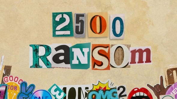 Videohive Ransom Letters Elements template preview