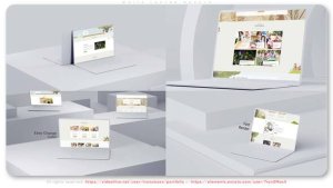 Videohive White Laptop Mockup Product Promo template preview