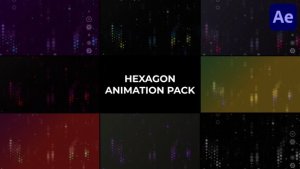 Videohive Hexagon Animation Pack for After Effects Elements template preview