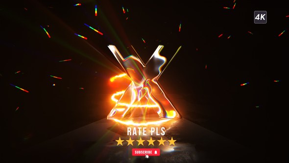 Videohive 4K Chrome Logo reveal Logo Stings template preview