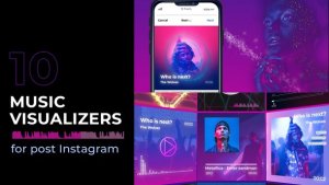 Videohive Music Visualizer Pack 27793011 Product Promo template preview