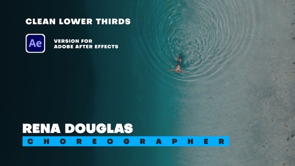 Videohive Clean Lower Thirds Elements Elements template preview