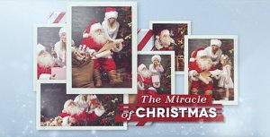 Christmas Slideshow Video Displays template preview