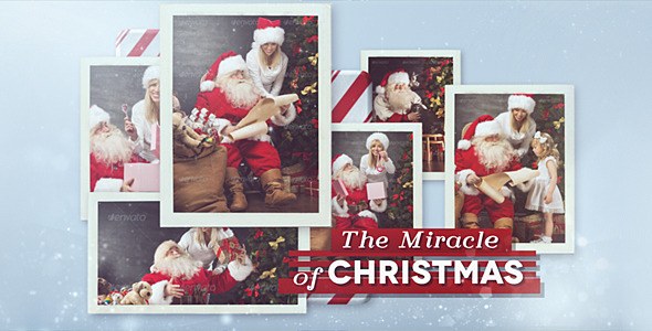 Christmas Slideshow Video Displays template preview