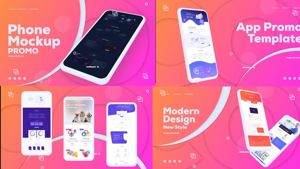 Videohive Colorful App Promo 51829194 Product Promo template preview