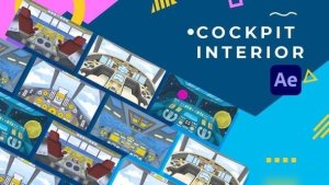 Videohive Cockpit Interior Animation | After Effects Elements template preview