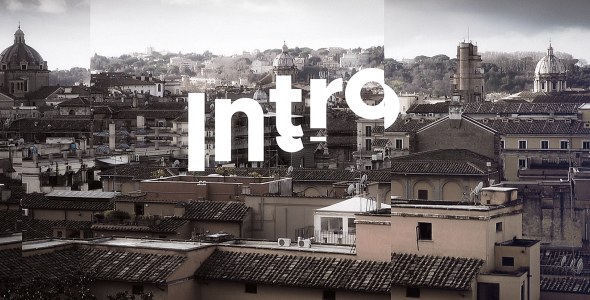 Typography Opener Video Displays template preview