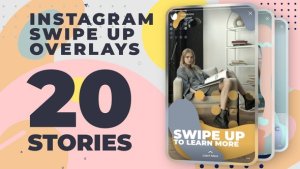 Videohive Instagram Swipe Up Stories Product Promo template preview