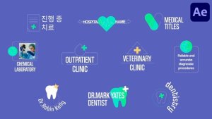 Videohive Medical Titles for After Effects 54199565 Titles template preview