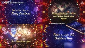 Videohive Favorite Christmas Greetings 2021 Openers template preview