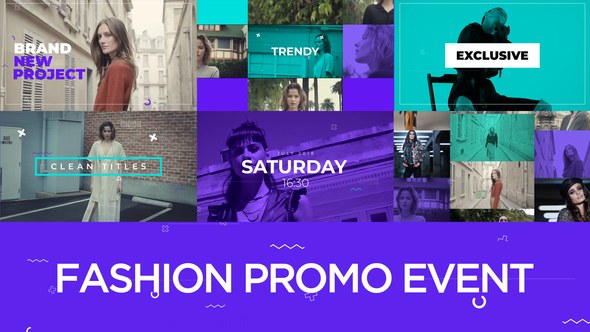 Videohive Fashion Promo Event Openers template preview