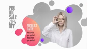Videohive Simple Slide 22429029 Video Displays template preview