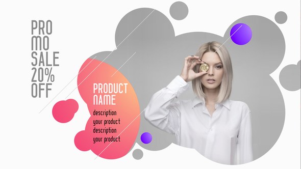 Videohive Simple Slide 22429029 Video Displays template preview