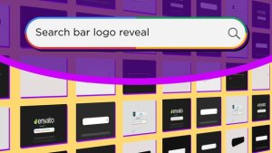 Videohive Search Bar Logo Logo Stings template preview