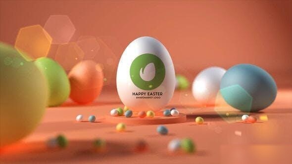 Videohive Happy Easter 36674015 Logo Stings template preview