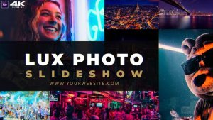 Videohive Lux Slideshow Video Displays template preview