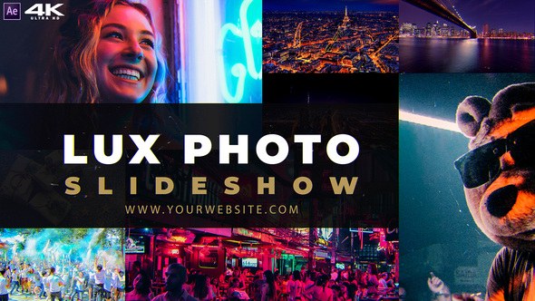 Videohive Lux Slideshow Video Displays template preview