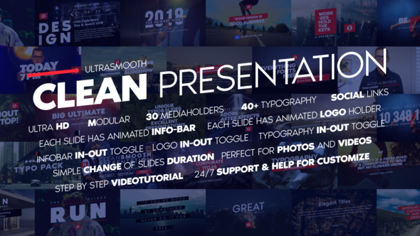 Videohive Big Neat Presentation Openers template preview