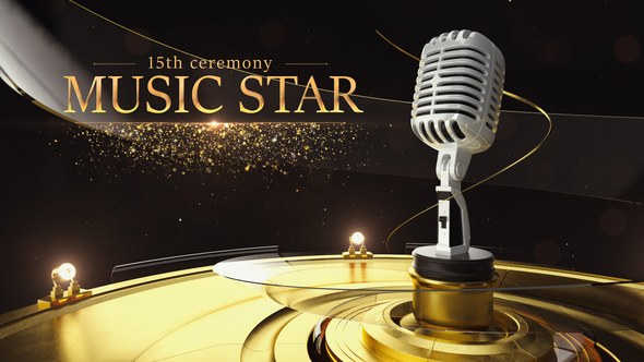 Videohive Music Star Opener Openers template preview