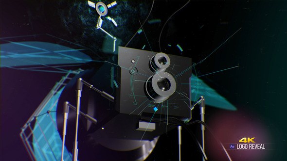 Videohive Nano Bot Hi-Tech 4K Logo Reveal Logo Stings template preview
