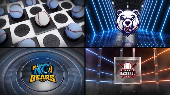 Videohive Baseball Bumper 5 (3-Bumpers) Logo Stings template preview