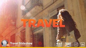 Videohive Travel Slideshow Video Displays template preview
