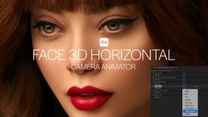 Videohive Face 3D Horizontal Camera Animator Openers template preview