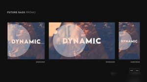 Videohive Future Bass Promo Openers template preview