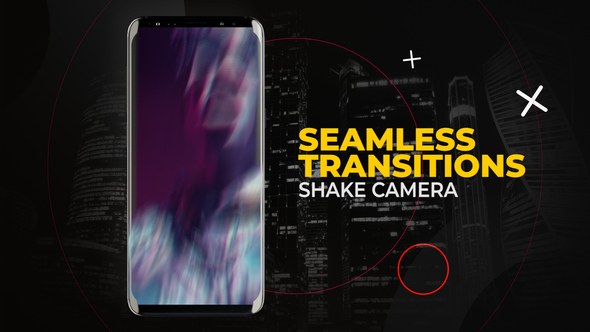 Videohive Vertical Shake Camera Transitions | After Effects Elements template preview