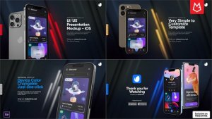 Videohive App Promo | Phone 13 Pro Mockup Product Promo template preview