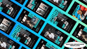 Reteal Instagram Reels | Mogrt Premiere Pro template preview