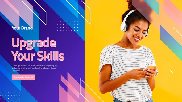 Videohive Education Slideshow Video Displays template preview