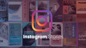 Trendy Instagram Stories Pack Video Displays template preview
