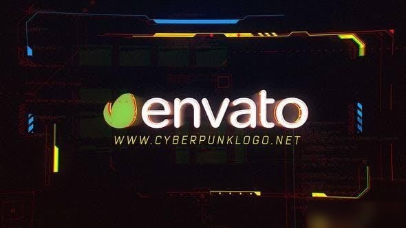 Videohive Colourful Glitch Logo 45301176 Logo Stings template preview