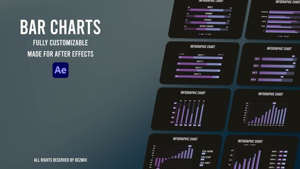 Videohive Bar Charts 59880805 Infographics template preview