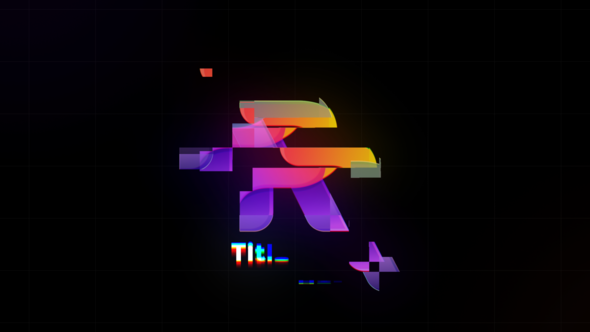 Videohive Glitch Logo Reveal V4 Logo Stings template preview
