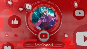 Modern Youtube Intro Premiere Pro template preview