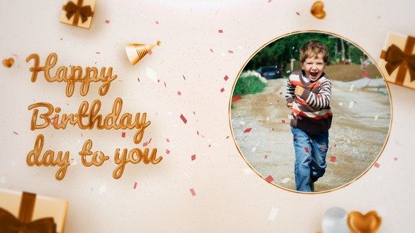 Videohive Birthday Slideshow 58848754 Openers template preview