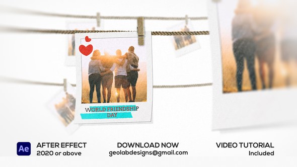 Videohive World Friendship Day Openers template preview