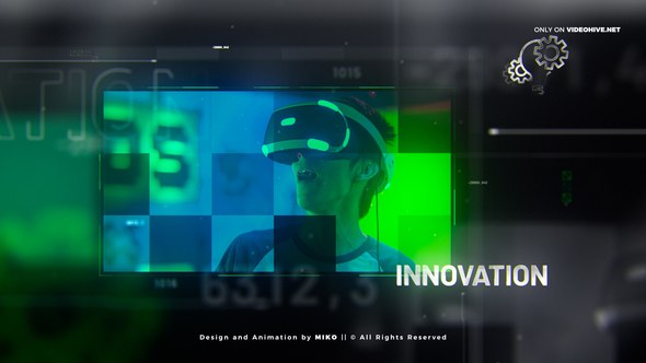 Videohive High Technology Opener Openers template preview