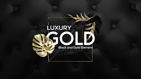 Videohive Luxury Gold Title Titles template preview