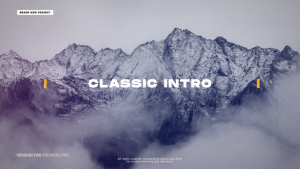 Classic Introduction | Premiere Pro Premiere Pro template preview