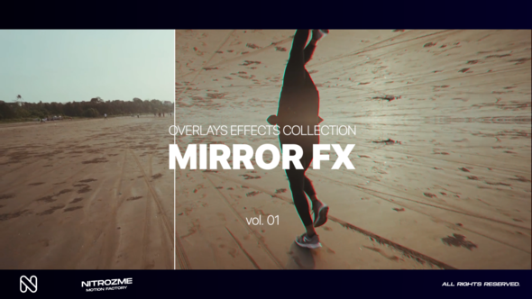 Videohive Mirror Effects Overlays Collection Vol. 01 Elements template preview