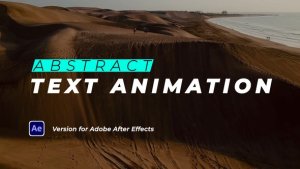 Videohive Abstract Text Animation 46714713 Titles template preview