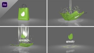 Videohive Shopping Bag Openers template preview