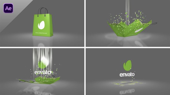 Videohive Shopping Bag Openers template preview