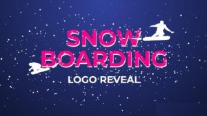 Videohive Snowboarding Logo Reveal Logo Stings template preview