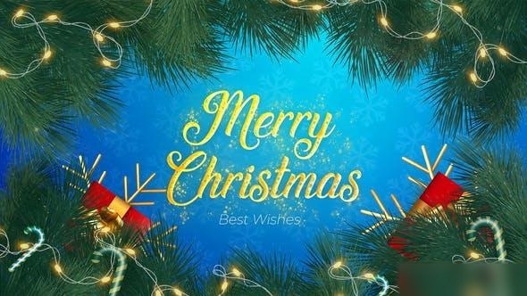 Videohive Merry Christmas Intro | Happy New Year Intro 48998478 Openers template preview