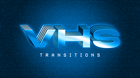 Videohive VHS Transitions 59175745 Elements template preview